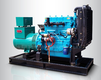 新疆上柴30kw大型柴油发二手电机组_COPY